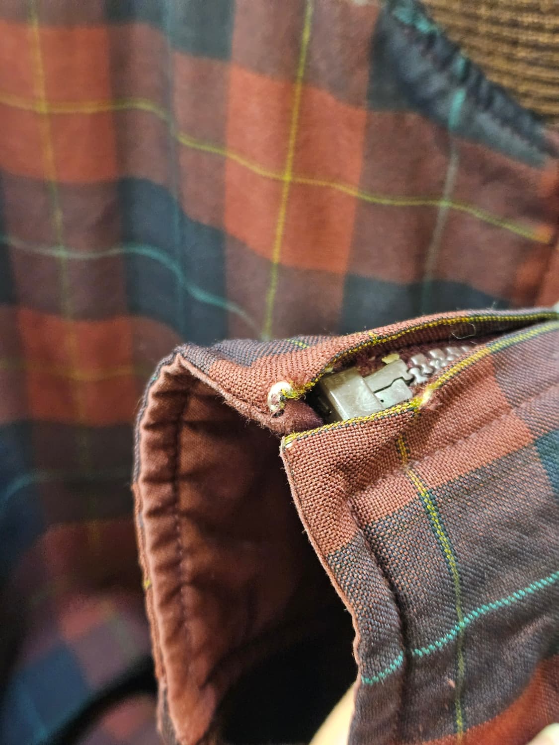 라코스테 양면 리버시블 블루종 자켓 상품이미지9