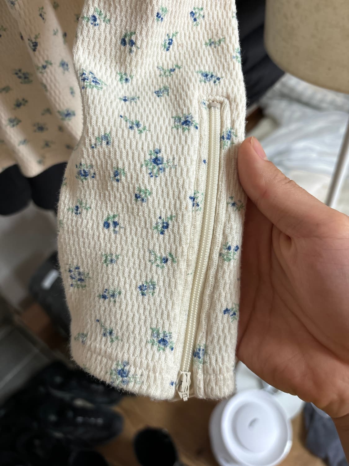 캐피탈 플라워 하프집업1size 상품이미지2