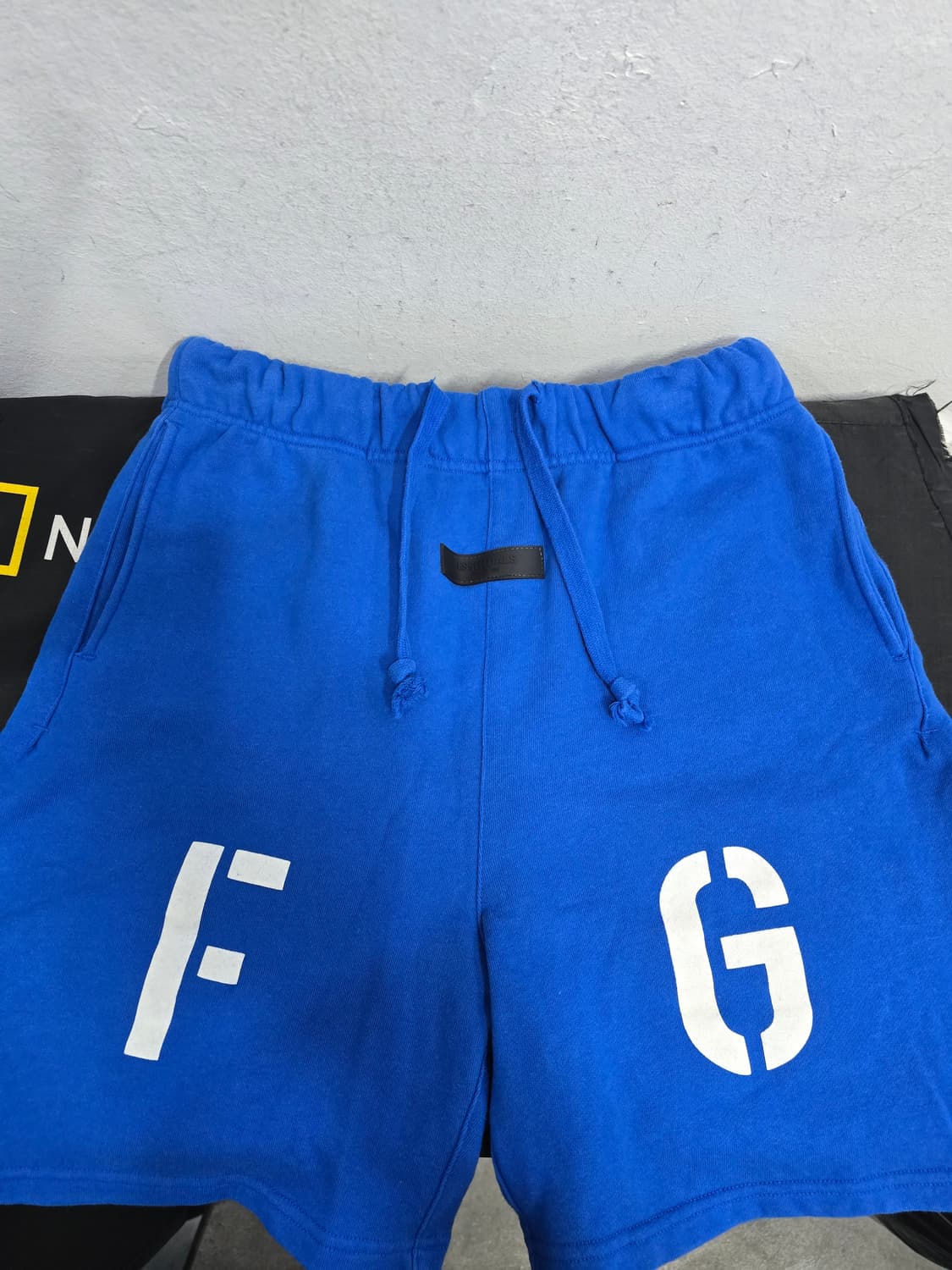 피어오브갓 에센셜 블루 스웨트 쇼츠 L 상품이미지1