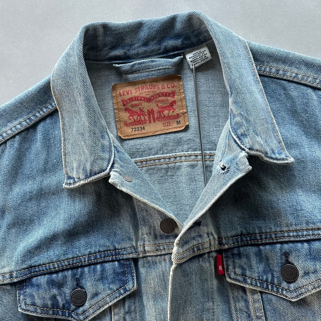 [M]리바이스 Levi's 클래식 데님 트러커 자켓 상품이미지8