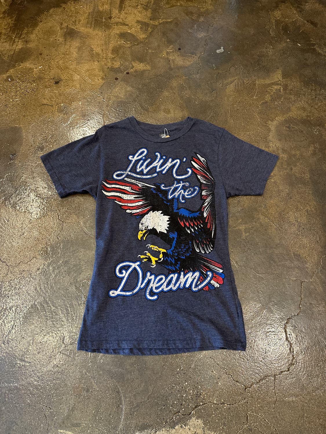 Vintage 프린팅 반팔티 S 상품이미지1