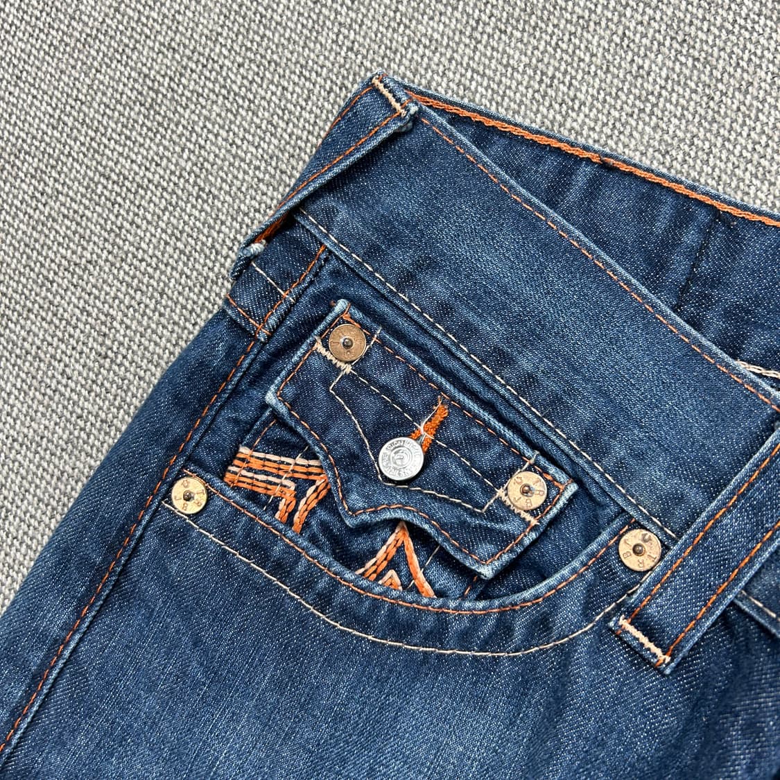 트루릴리전 섹션 스트레이트 데님팬츠(30) 상품이미지5