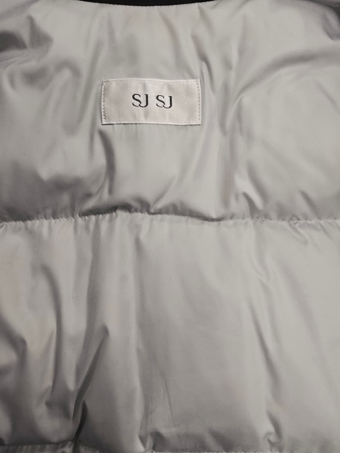 SJSJ 블랙 니트 카라 구스패딩 점퍼 상품이미지8