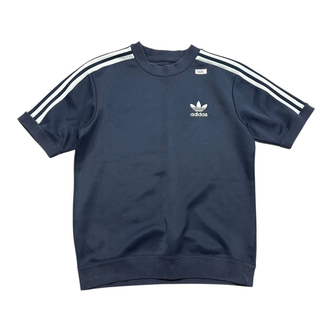 ✨ (바배) 아디다스 파이어버드 네이비 스웻 셔츠 반팔티  상품이미지1