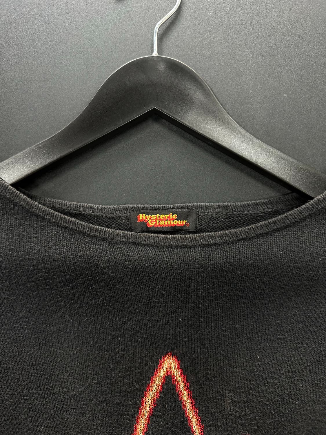 히스테릭글래머 스타 네온글리터 스펠아웃 니트 롱슬리브 상품이미지6