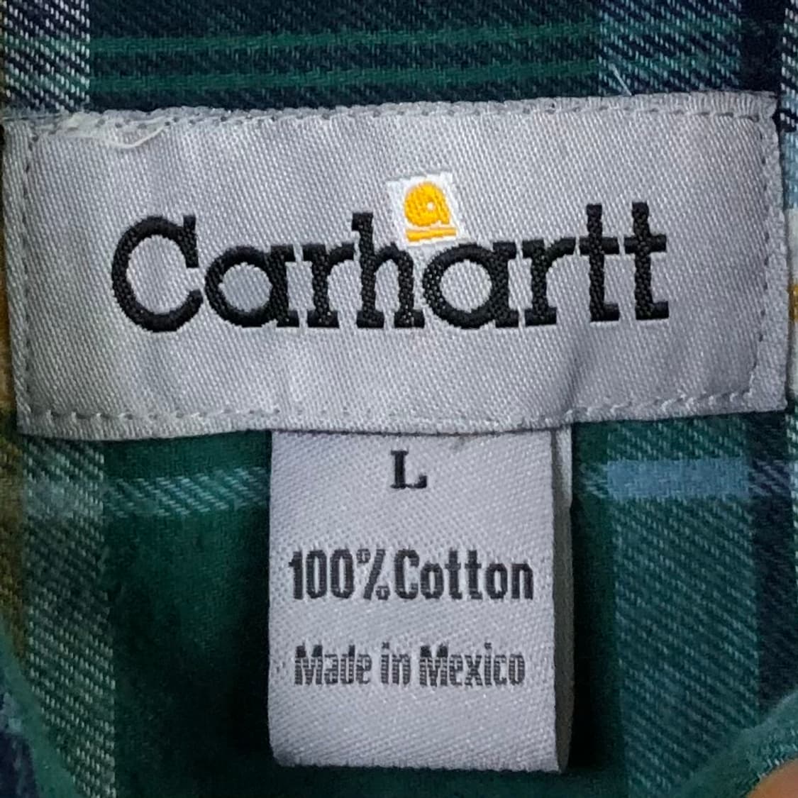 L 칼하트 체크 워크 셔츠 상품이미지3