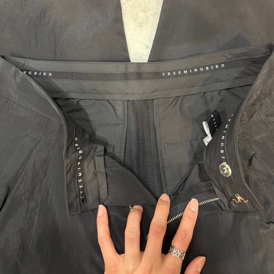 트리밍버드) 글로우 수트 팬츠 BK 3 상품이미지6