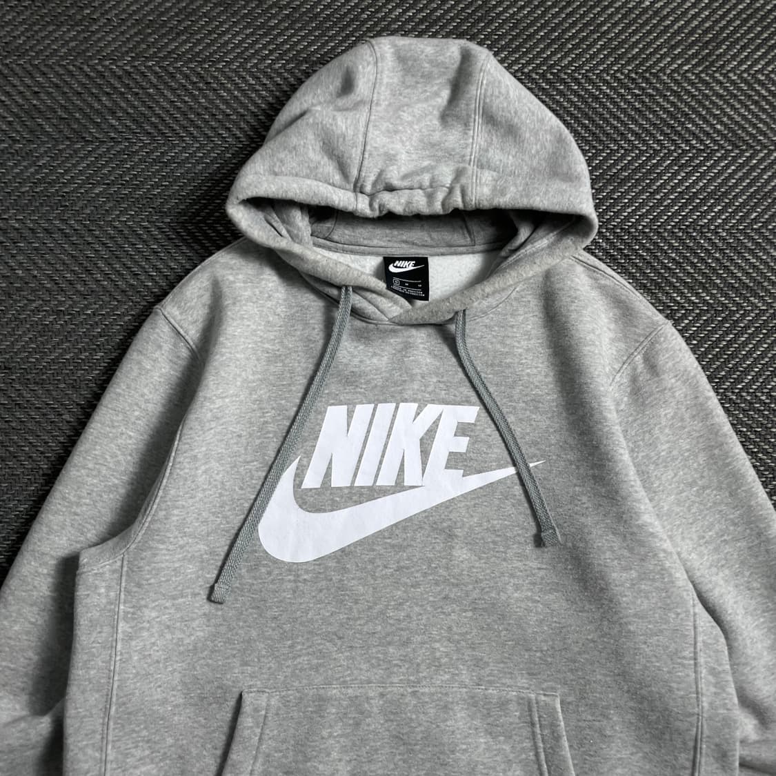 나이키 NSW 스우시 그레이 기모 후드 티셔츠o 4673 상품이미지4