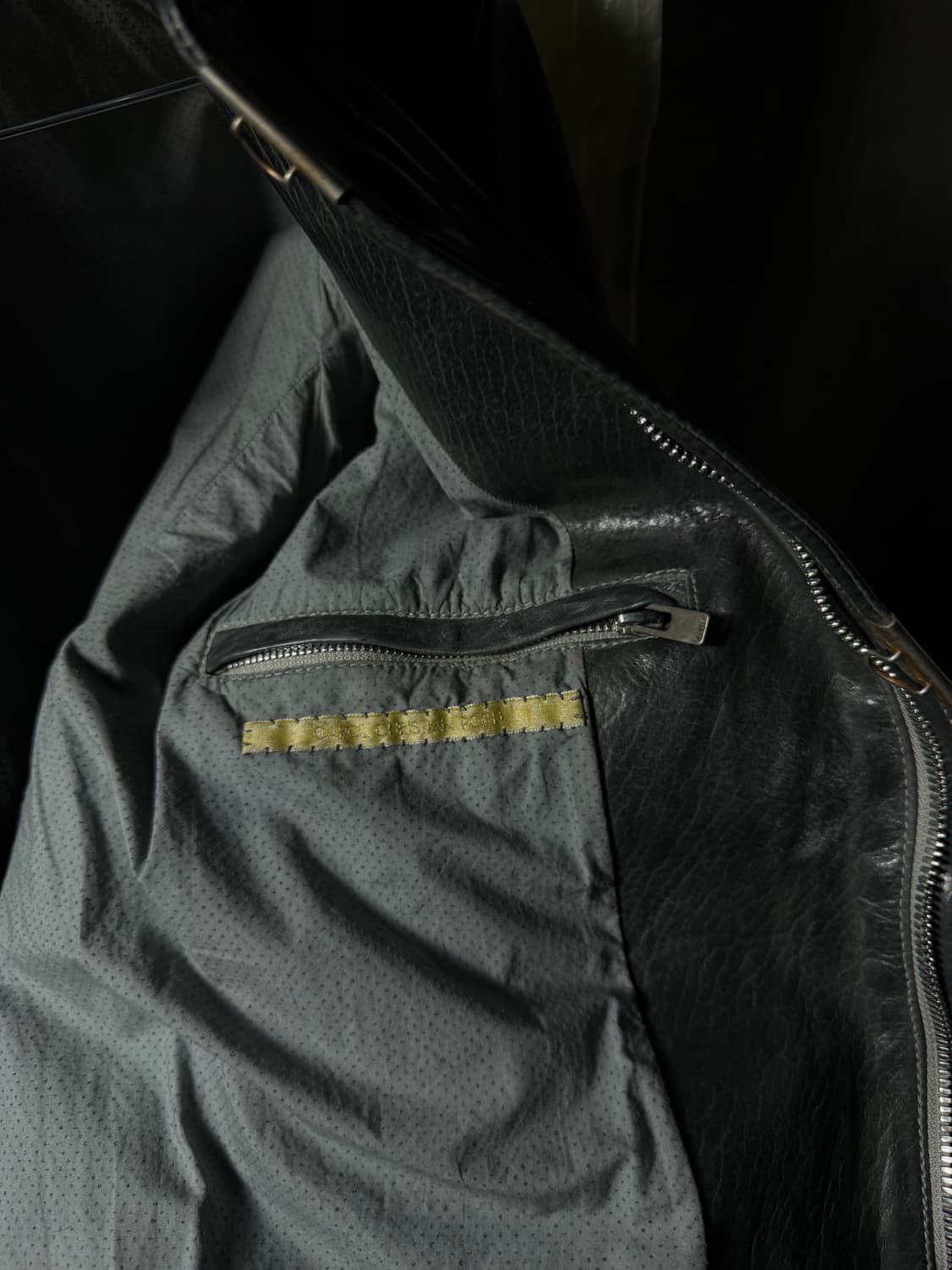 캐롤 크리스찬 포엘 스카스티치 레더 자켓 상품이미지10