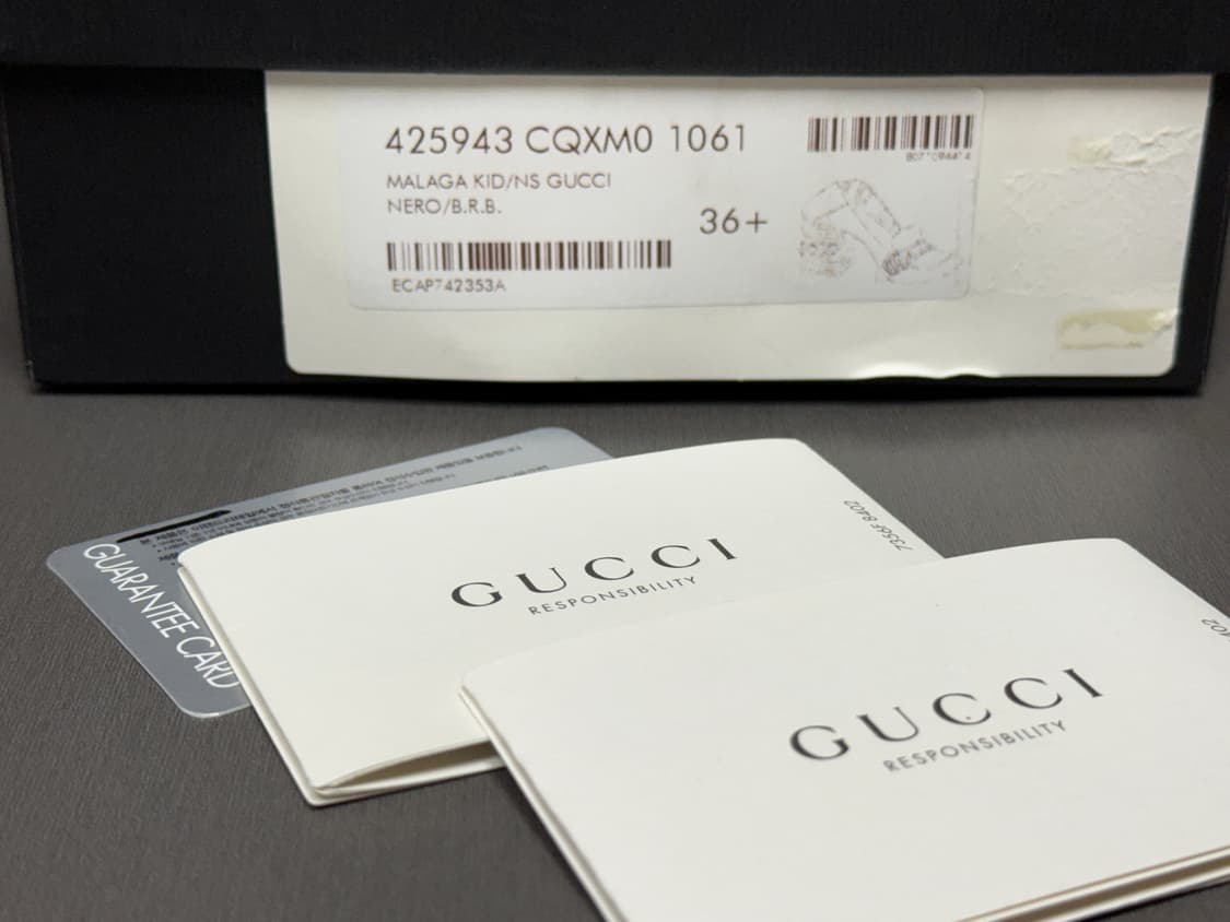 구찌 페이톤 진주 엠벨리쉬 레더 로퍼(235사이즈) 상품이미지9