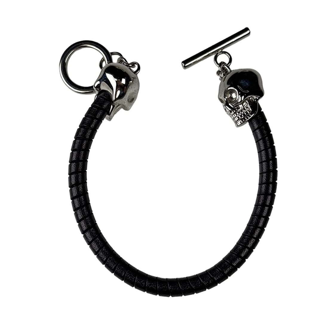 알렉산더 맥퀸 스컬 가죽 팔찌 상품이미지2