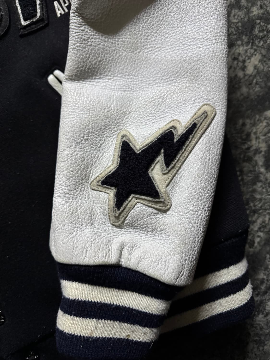 OG 베이프 베이프 스타 바시티 상품이미지3