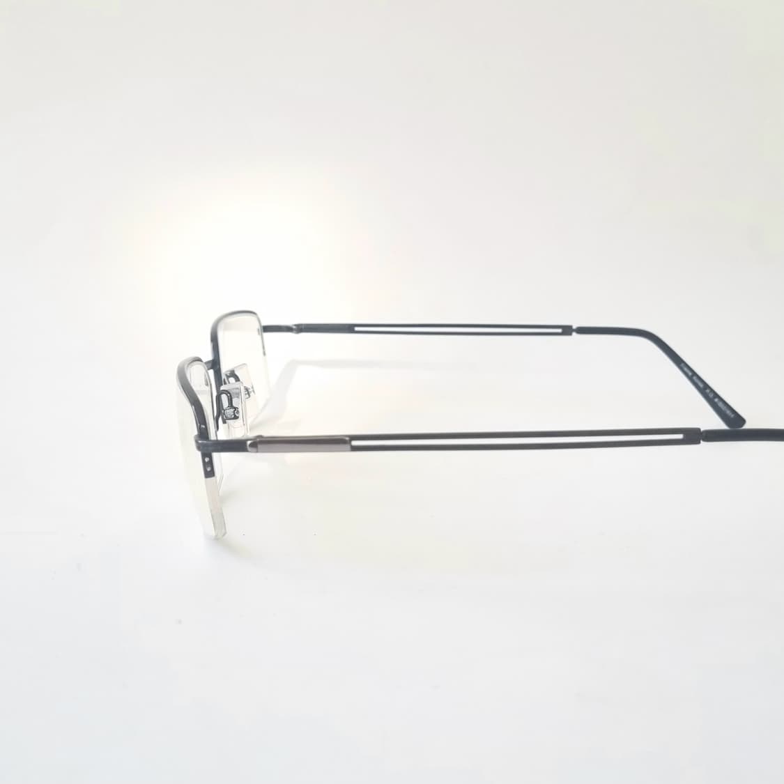 [ 데드스탁 ] xxxL 빅사이즈  블랙 스퀘어 반무테  403 상품이미지5