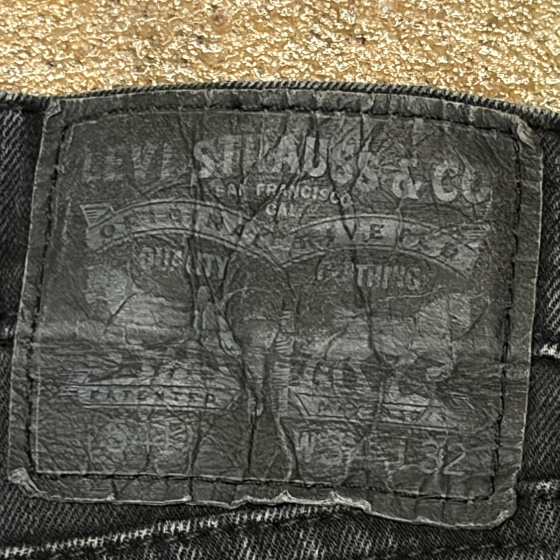 00s 미국 빈티지 리바이스 541 블랙진 청바지 상품이미지9