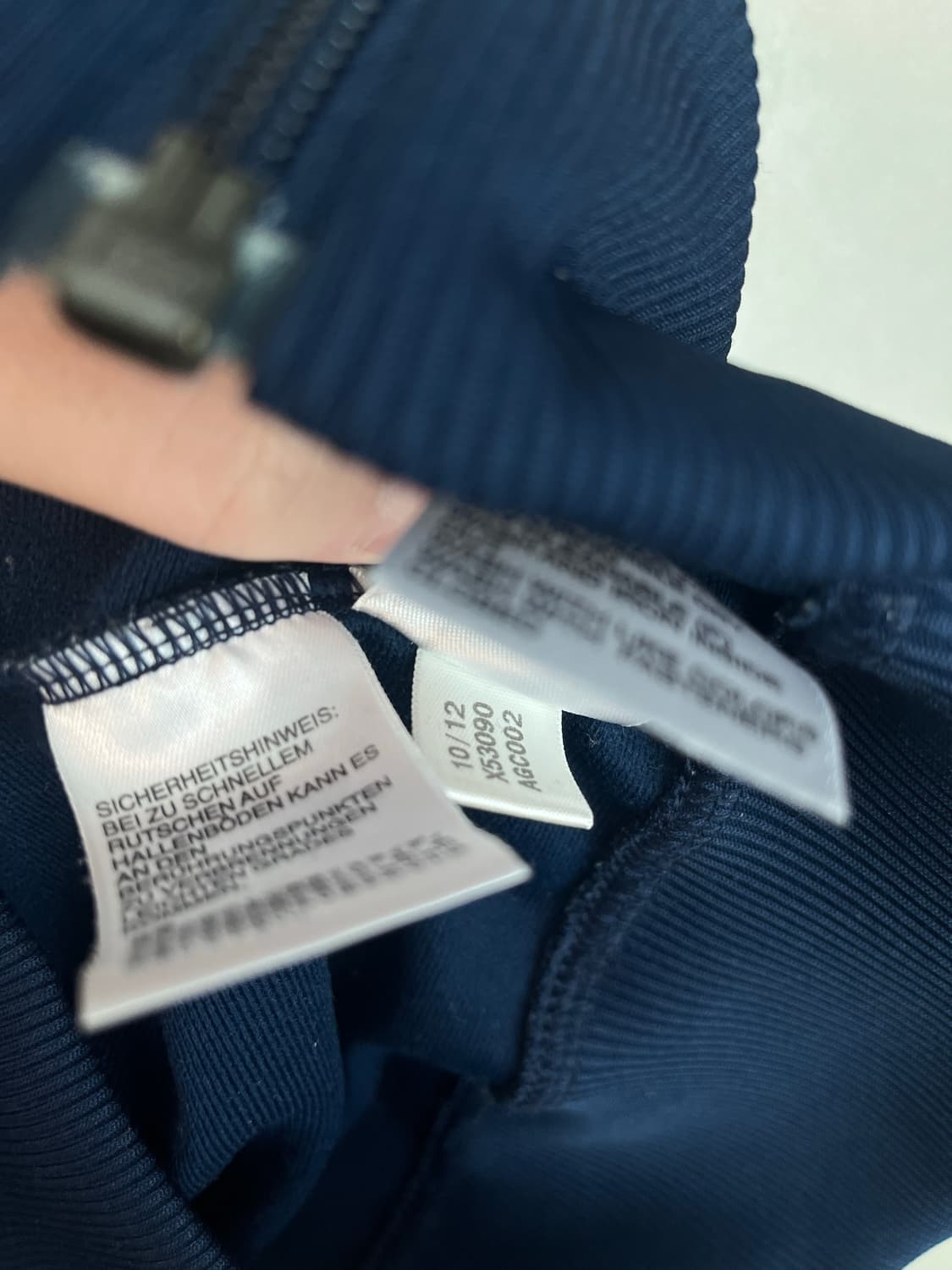 [해외/S] 아디다스 구파이어버드 대장 져지 네이비 그레이라인 상품이미지6