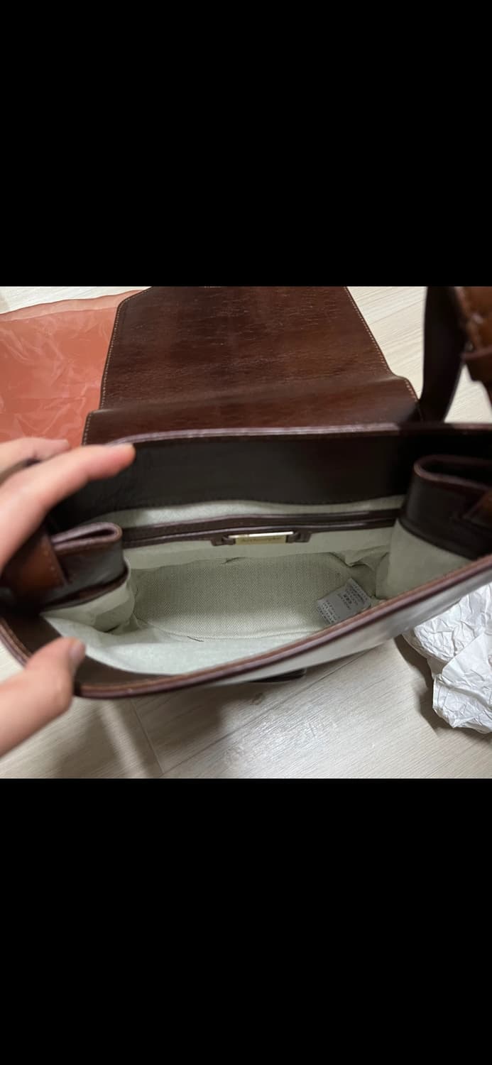 🏷️ 아카이브 앱크 오발 플랩 백 / 빈티지 우드 상품이미지7