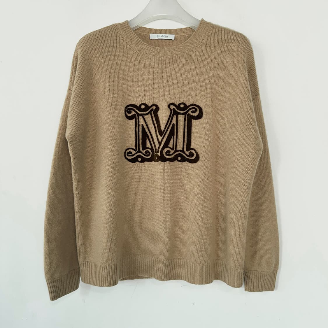 막스마라 M로고 울 캐시 니트 상품이미지3