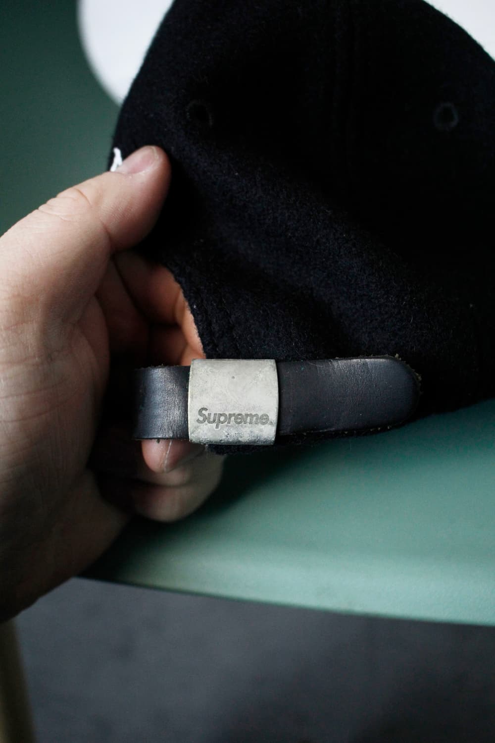 Supreme S Logo Wool Camp Cap 상품이미지3