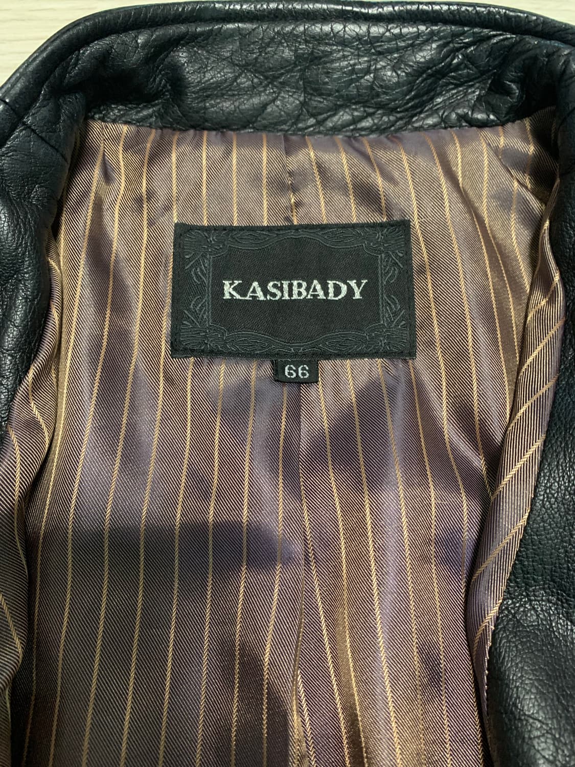 KASIBADY 이태리 양가죽 라이더 자켓 상품이미지2