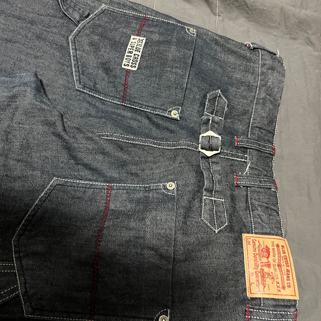 VTG 진청 카펜터 데님 팬츠 상품이미지6