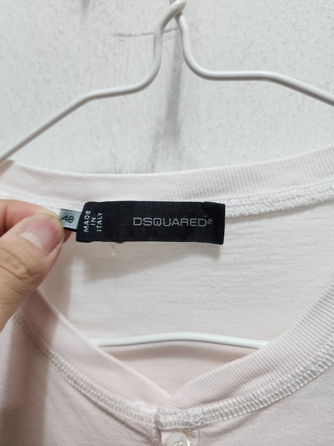 Dsquared2 연핑크 반팔셔츠 상품이미지3