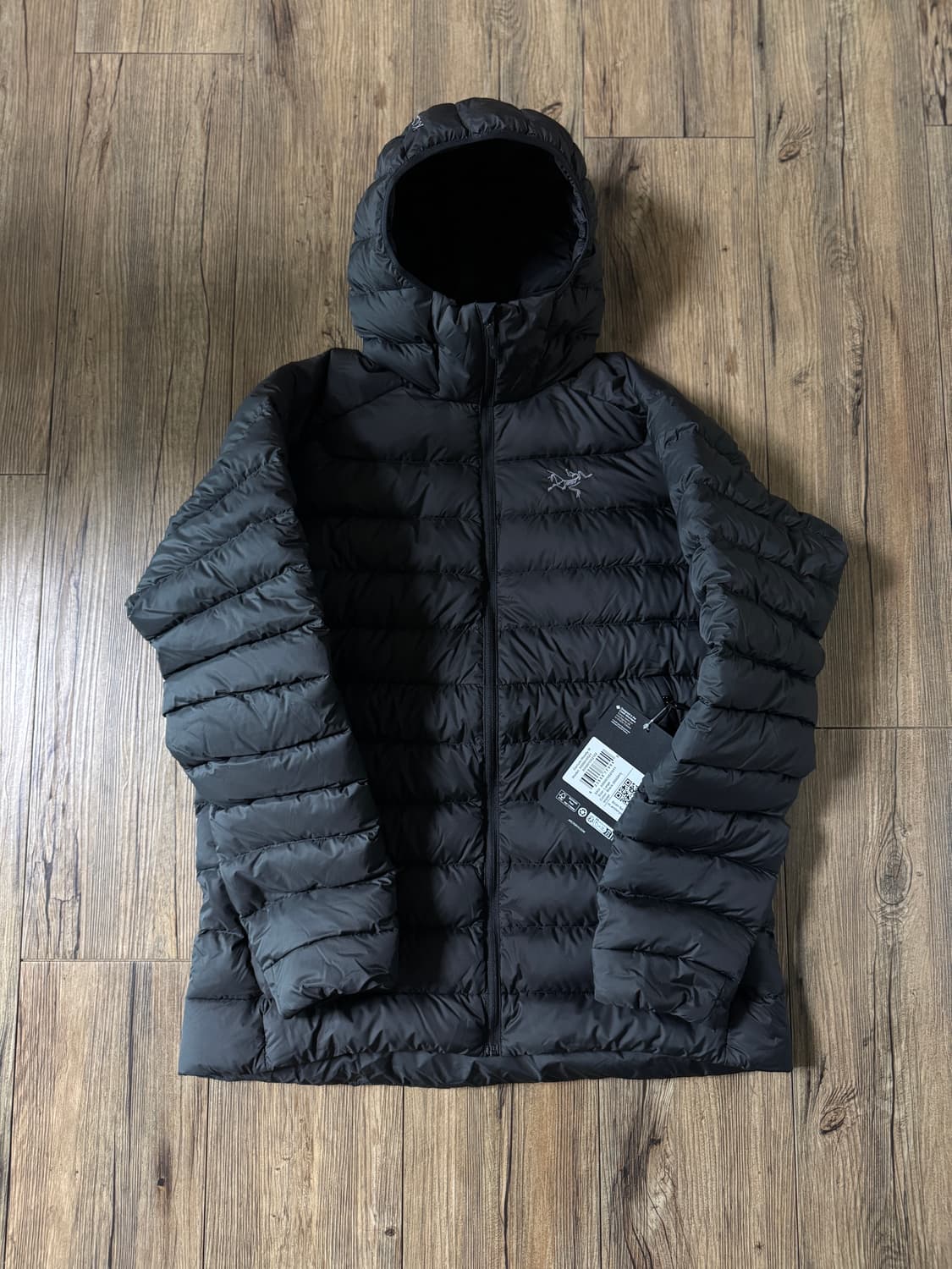 아크테릭스 25fw 세륨 후디 블랙 L 새제품 상품이미지1
