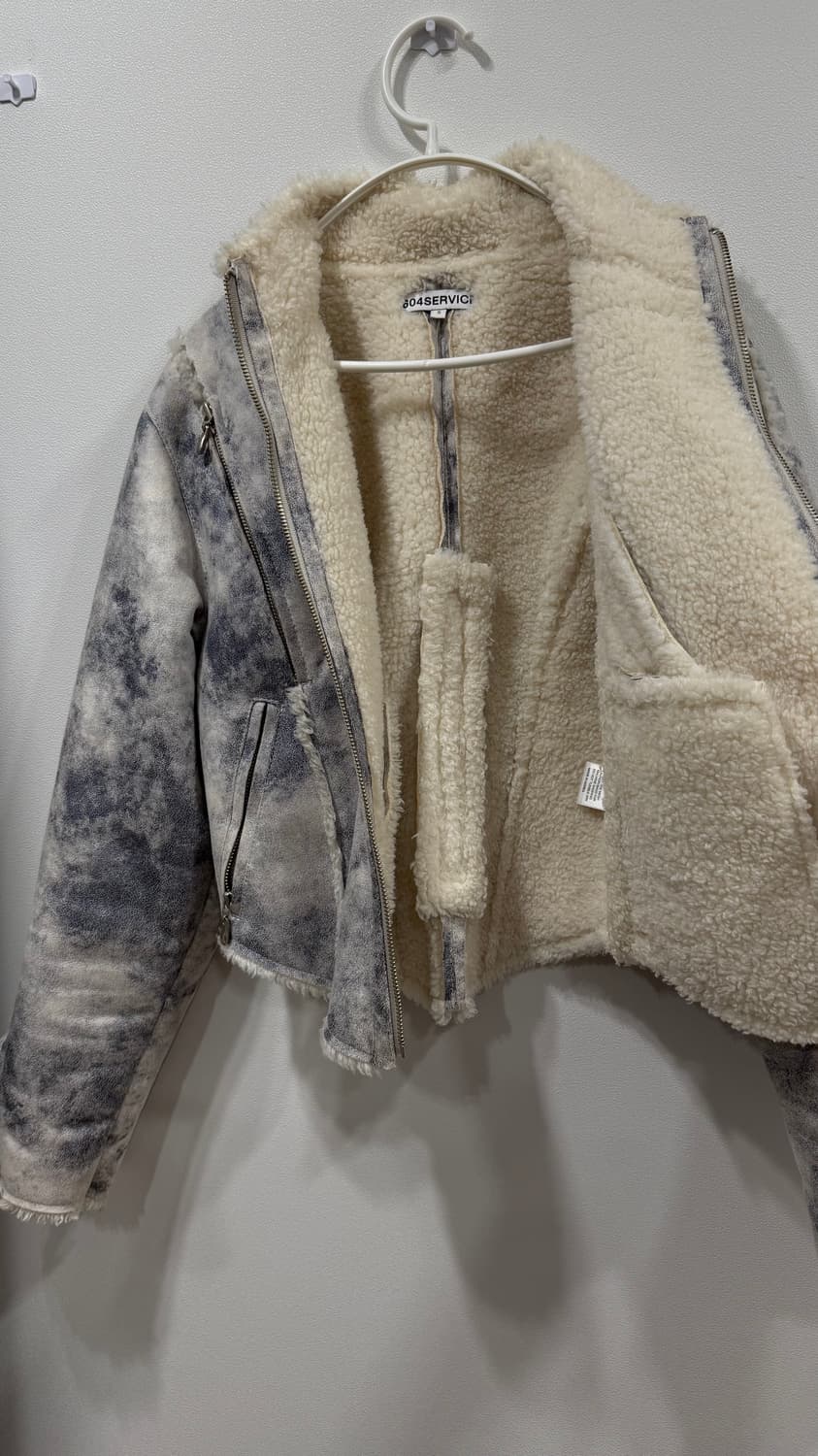 604서비스 무스탕자켓 상품이미지3