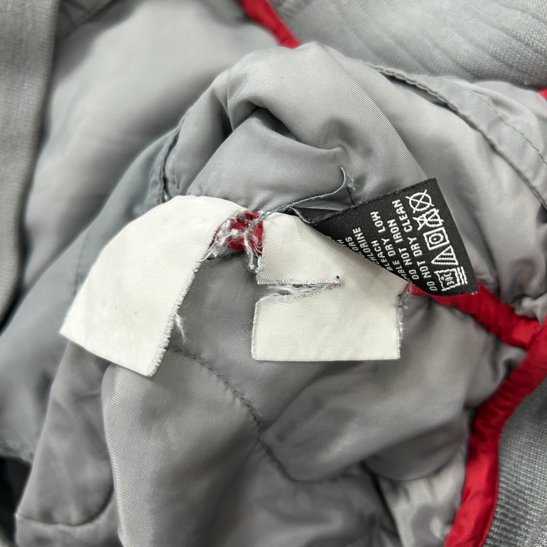 폴로 빈티지 성조기 후드 퀼팅 자켓(L) 상품이미지9