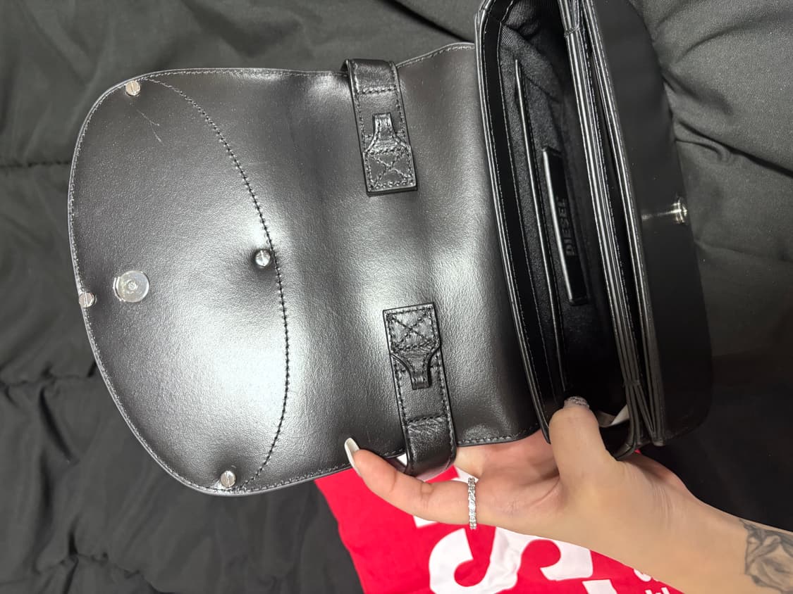 23FW 디젤 1DR 숄더백 블랙 (더스트백+가방본품) 상품이미지6