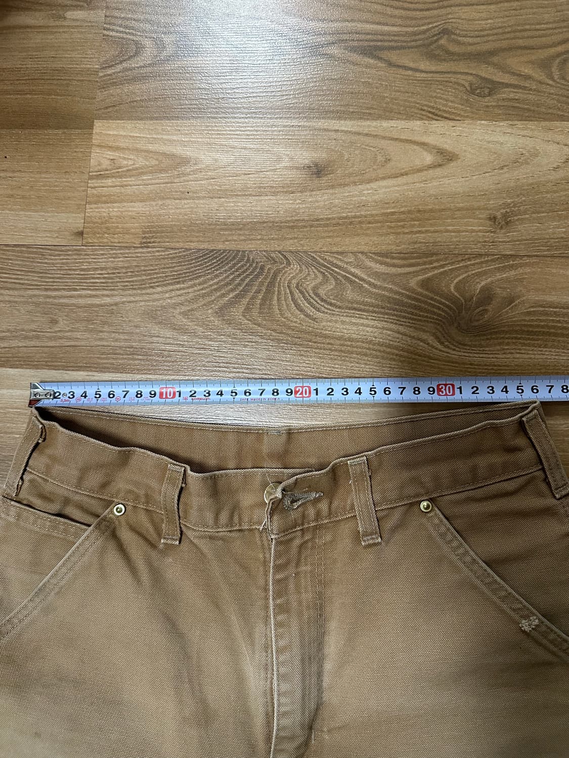 빈티지 칼하트 더블니 브라운 30x32 상품이미지3