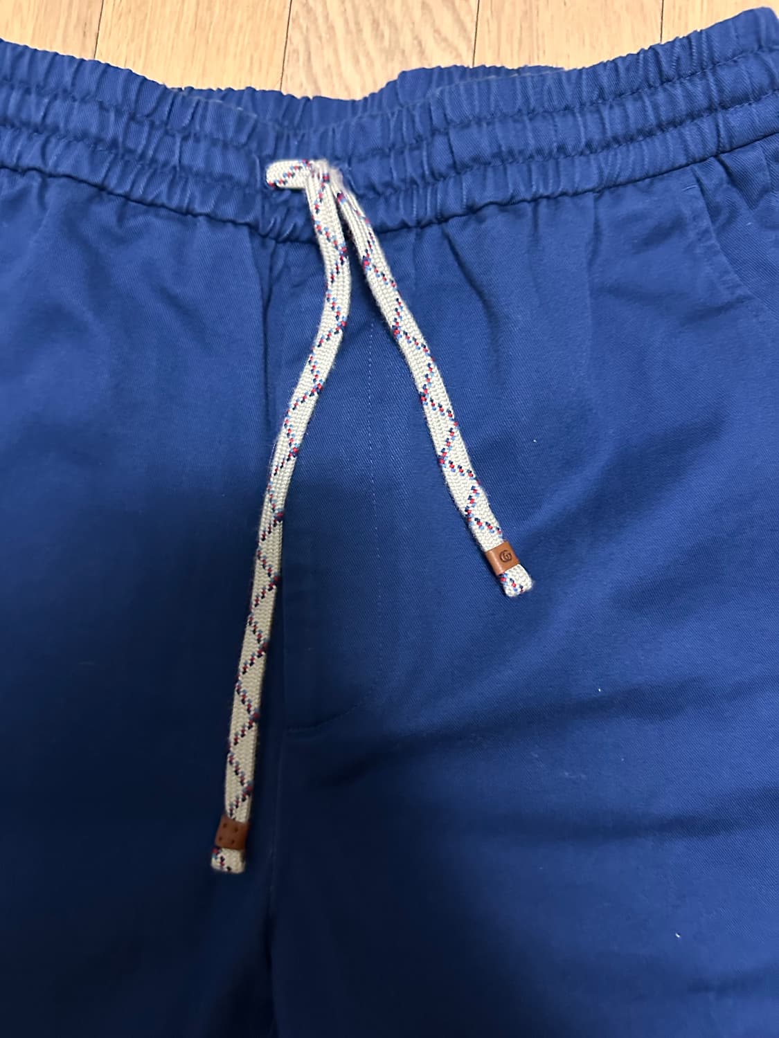 (탭만뗀 새상품!!) 구찌 22FW 네이비 치노 팬츠 46 상품이미지9