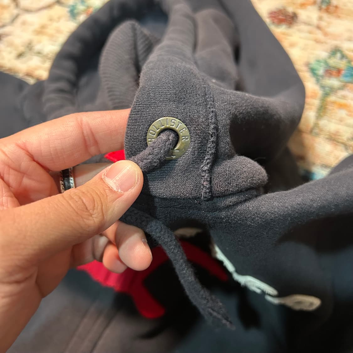 [M] 홀리스터 로고 후드집업 상품이미지9