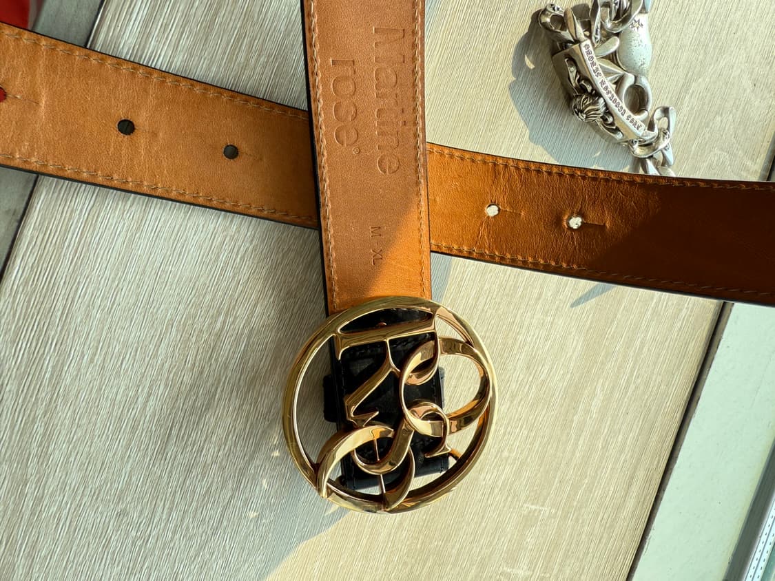 마틴로즈 소가죽 벨트 상품이미지2