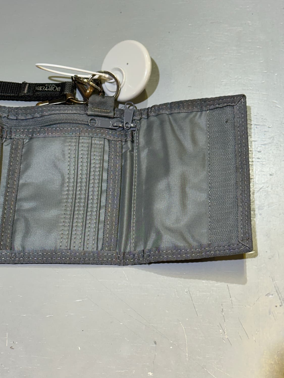 PORTER 요시다포터 그레이 반지갑 상품이미지7