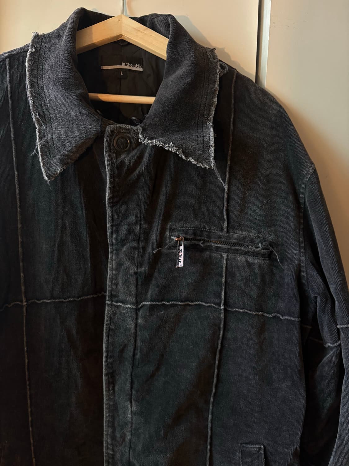 00‘s IN THE ATTIC Velvet Jacket (L) 상품이미지2