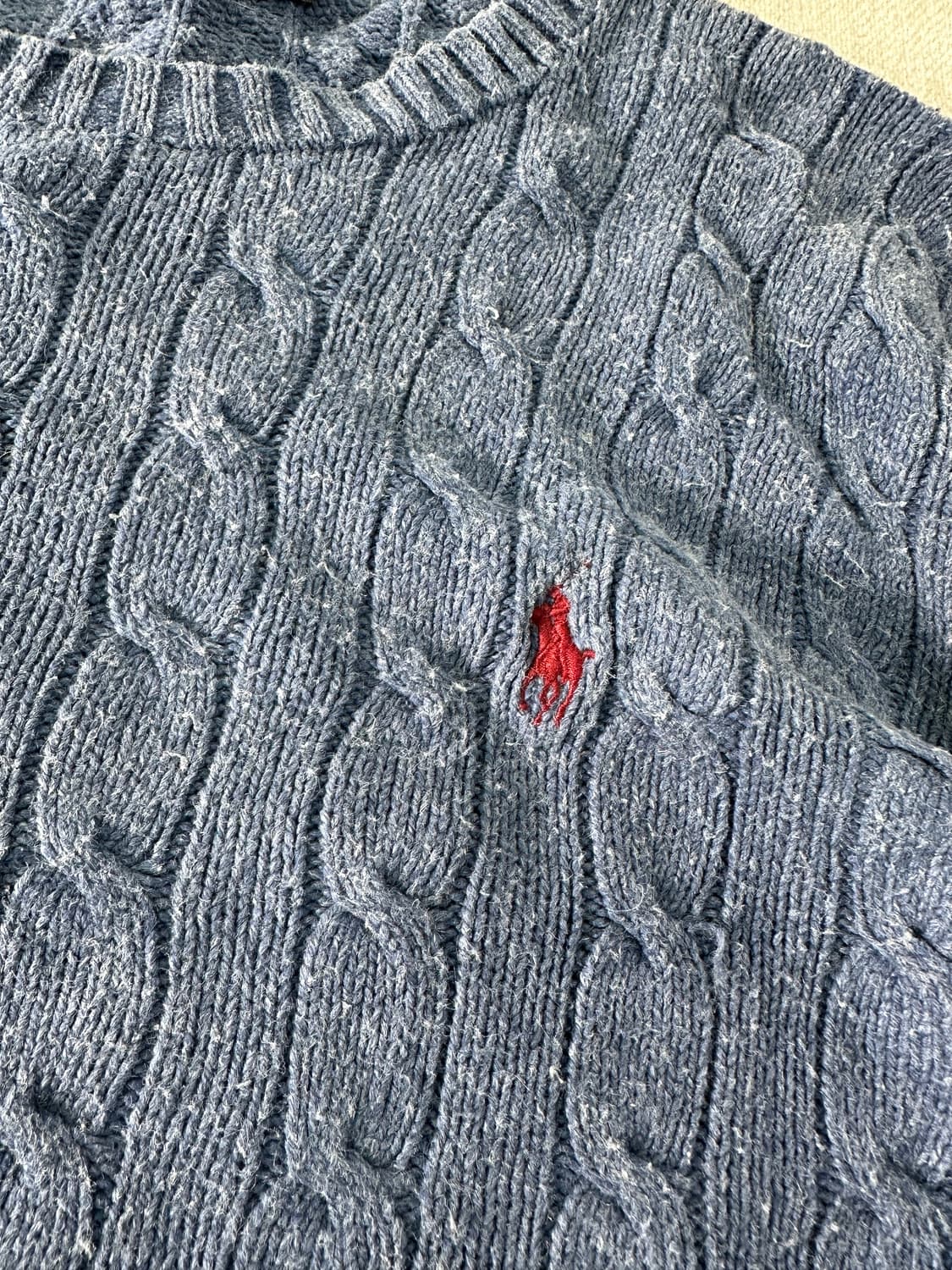 100 폴로랄프로렌 꽈배기 니트  상품이미지2