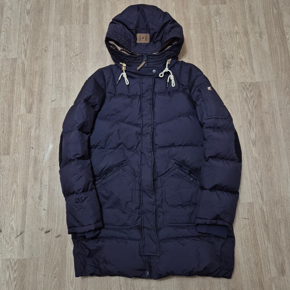 라푸마 LHT 미디엄 구스다운 후드 롱패딩 점퍼 L(100) 상품이미지1
