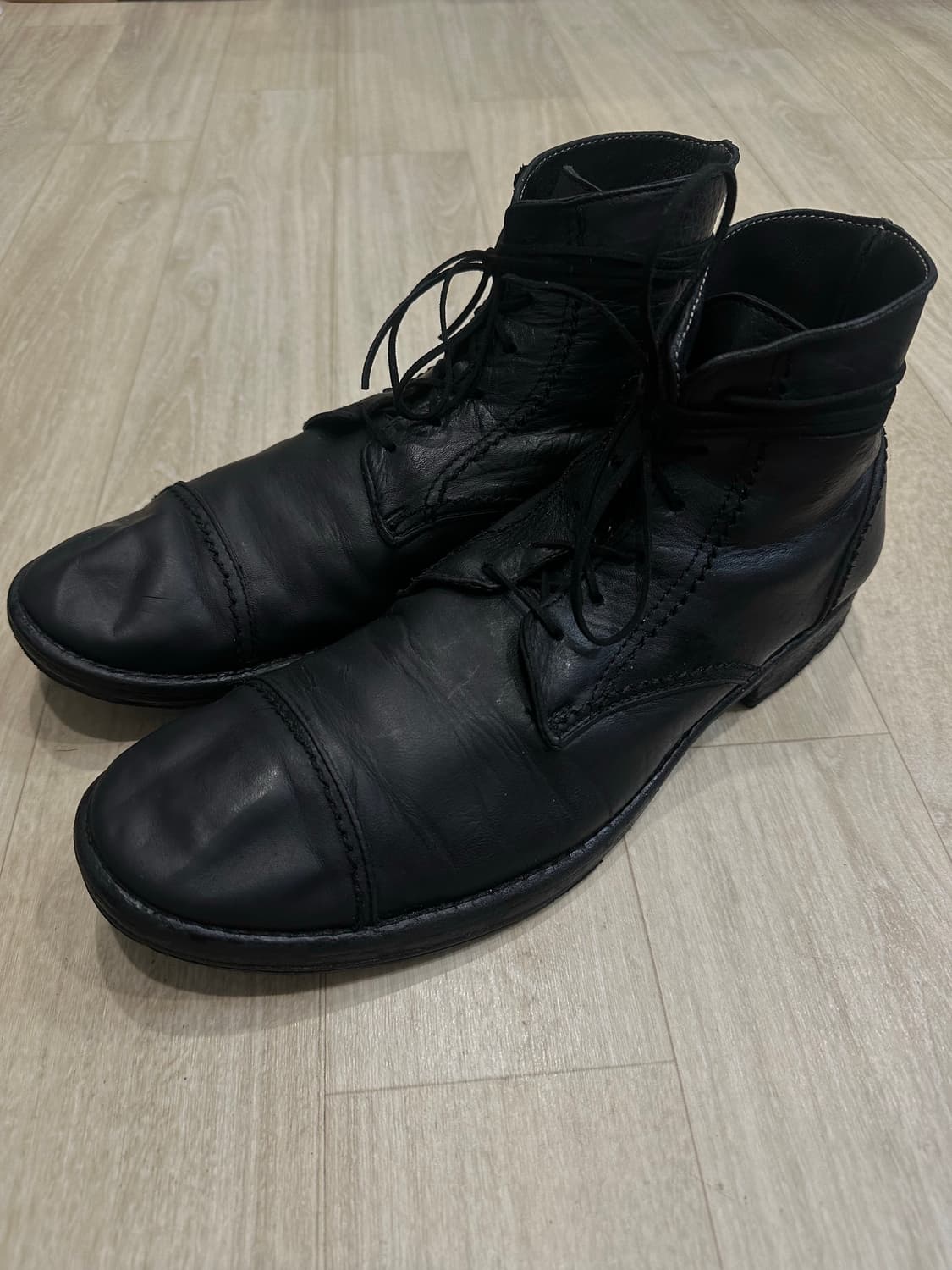 요지야마모토 뿌르옴므 부츠 상품이미지1