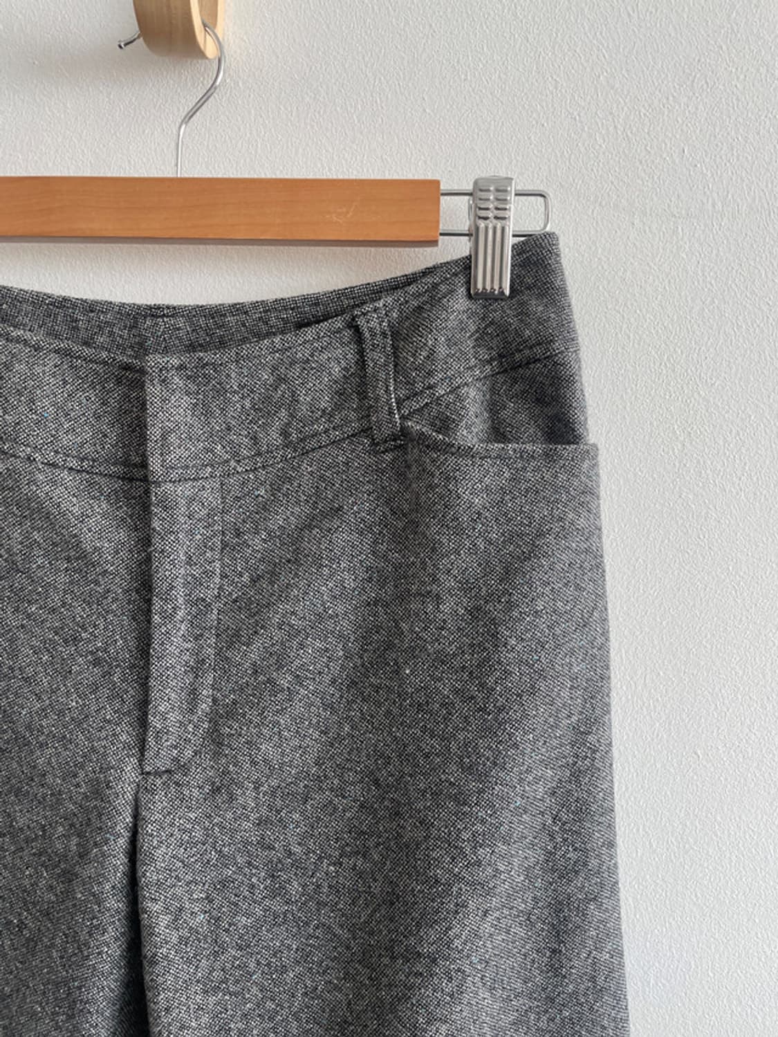 Reflect gray classic wool half pants 상품이미지2