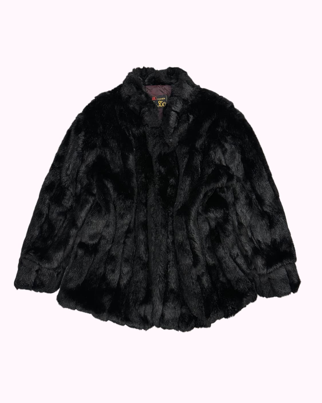 black stripe fur jacket 상품이미지1