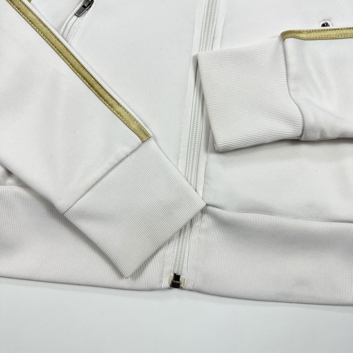 아디다스 오리지널 화이트 골드 트랙탑 져지 (S 여성추천) 상품이미지4