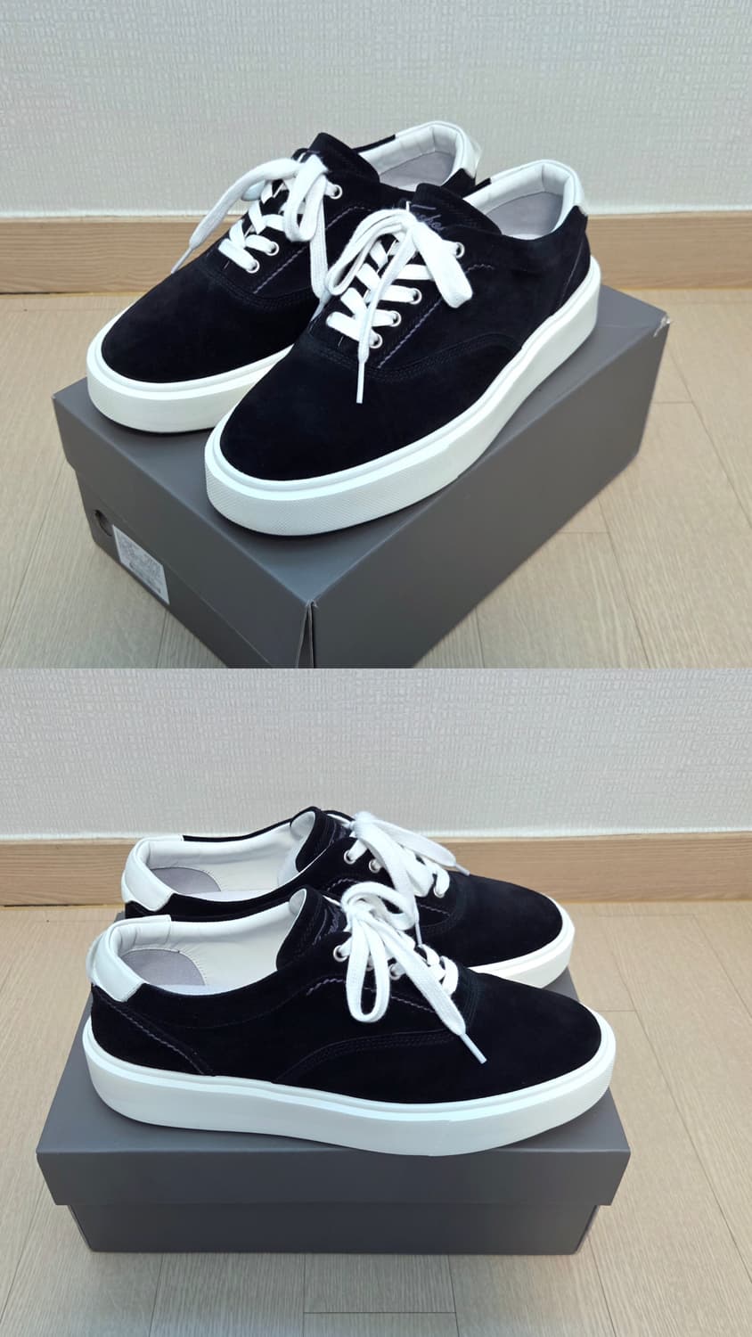 [정품] 타임옴므 25ss 스웨이드 자수 스니커즈 270 size 상품이미지2