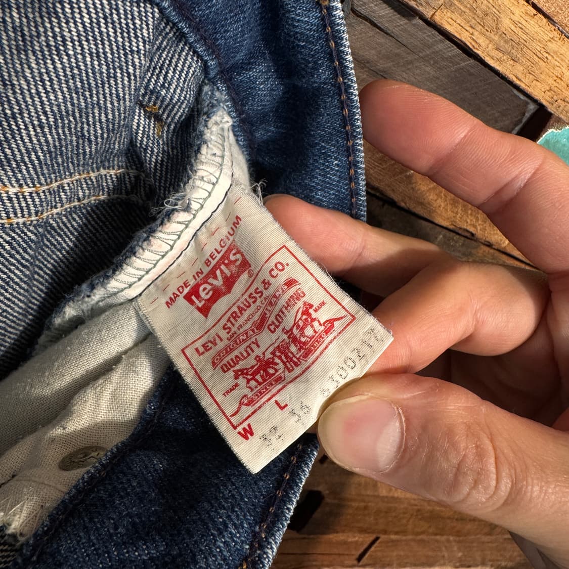 80s 90s Levis Orange Tab Bootcut Cutted 상품이미지5