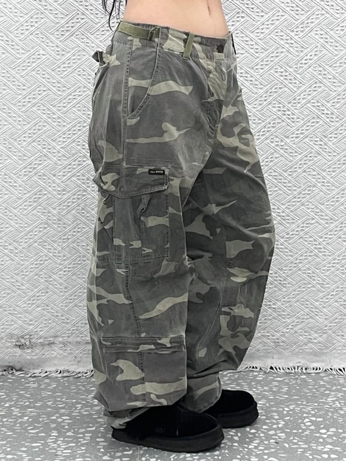 에드윈 빈티지 스트릿 카모플라주 카고팬츠 34인치 C10437 상품이미지2