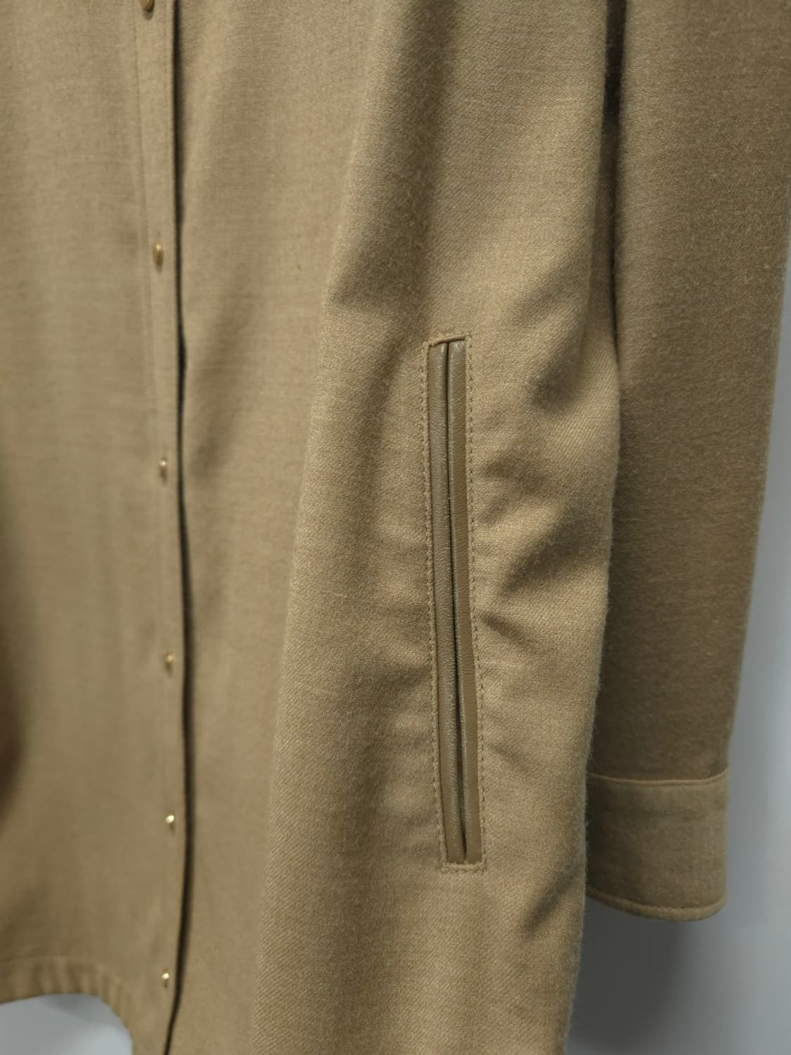 빈폴 여성용 울 혼방 롱 셔츠 자켓 (55~66) 상품이미지3