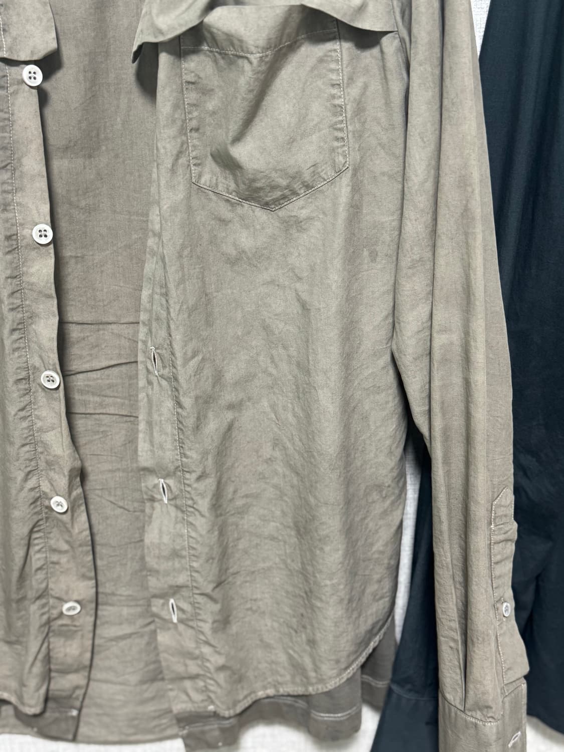 마르지엘라 레이어드 셔츠 44사이즈 상품이미지3