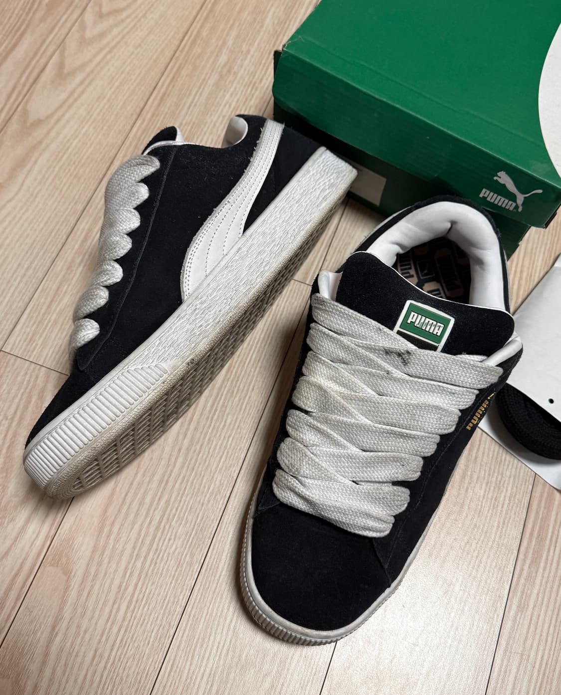 푸마 스웨이드 XL 블랙 상품이미지2