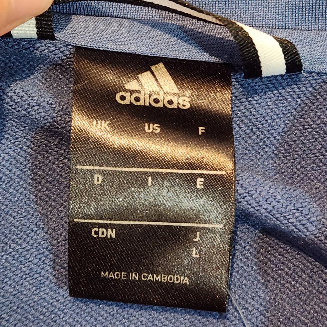 아디다스 JPN 블루 져지 (L) 상품이미지2