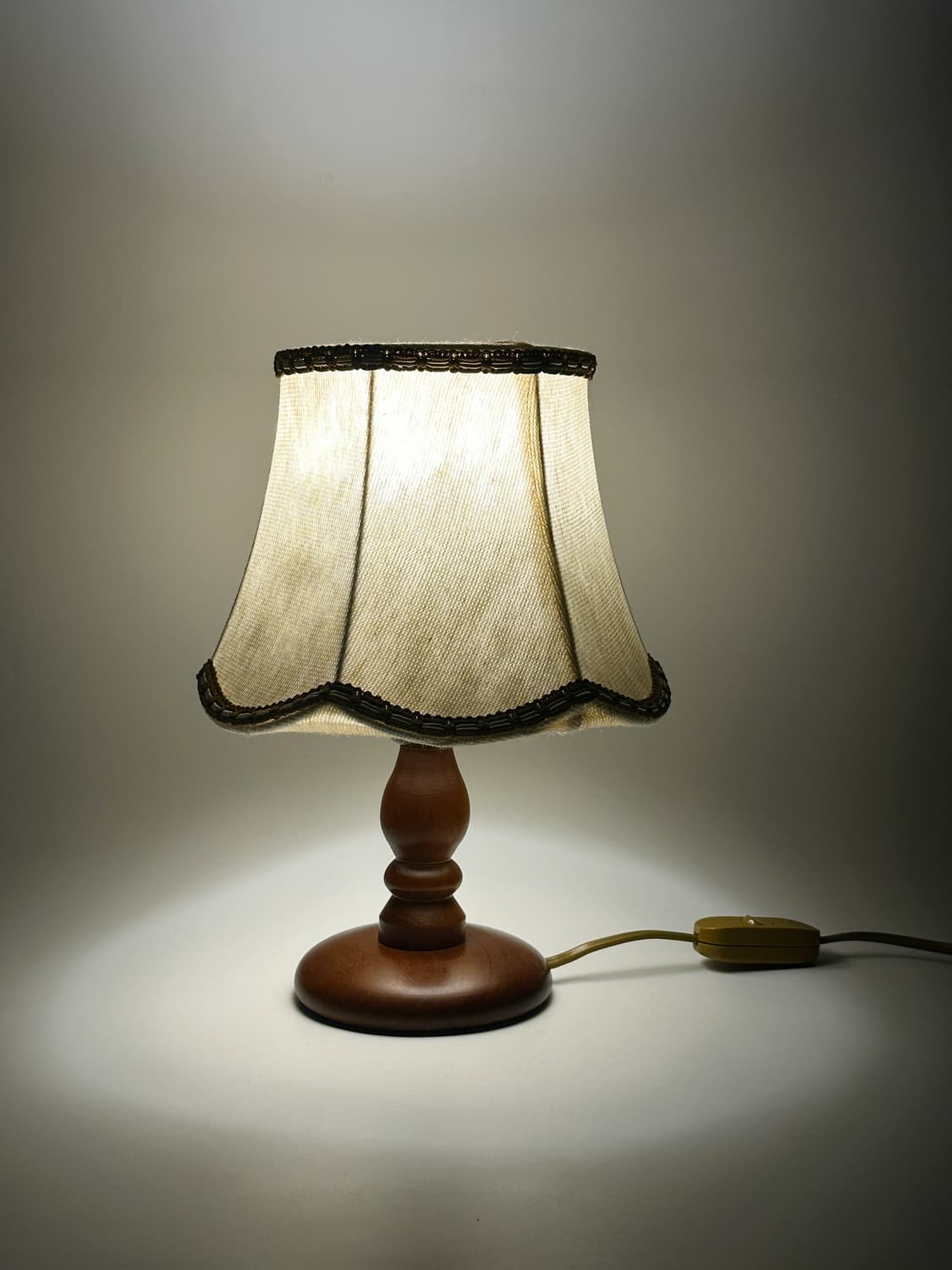 80‘s 독일 빈티지 테이블 페브릭 조명 레트로 앤틱 미드센츄리 스탠드 상품이미지4