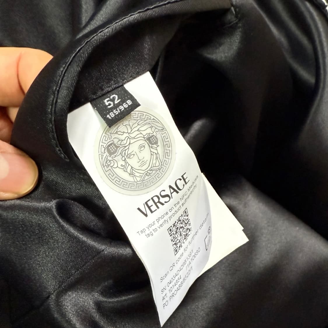 VERSACE 베르사체 울코트 런웨이 제품 새상품 상품이미지10